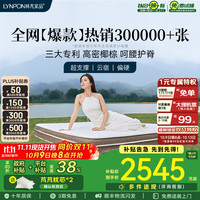 林芃家品 LYNPON HOUSEWARE 林芃云宿弹簧床垫席梦思乳胶护脊天然椰棕硬垫厚1.8x2米 S黄麻0胶 防螨护脊 2.0*2.2米（默认折叠发货）