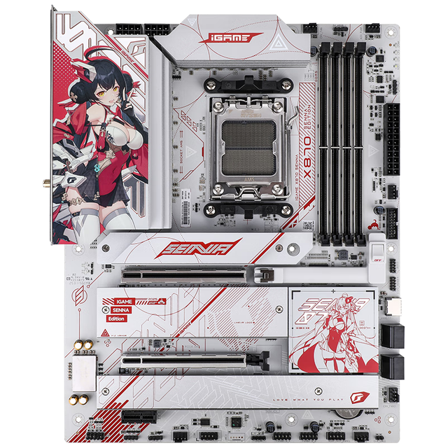 Colorful iGame X870 柒小希 V14 七彩虹iGame X870 Senna V14 柒小希主板支持CPU 9900X/9950X/9800X3D
