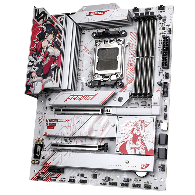 Colorful iGame X870 柒小希 V14 七彩虹iGame X870 Senna V14 柒小希主板支持CPU 9900X/9950X/9800X3D