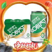 淘金币可用：乐百氏 霸气苏打水气泡水0糖0卡原味 330ml*24罐