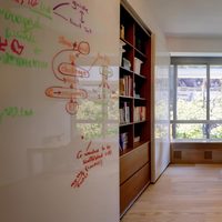 移动端：易教 白板墙贴珐琅板平替墙面磁吸双层磁性家用哑光投影磁力祛版定制墙纸上墙贴装饰儿童可擦写涂鸦画板黑板写字板