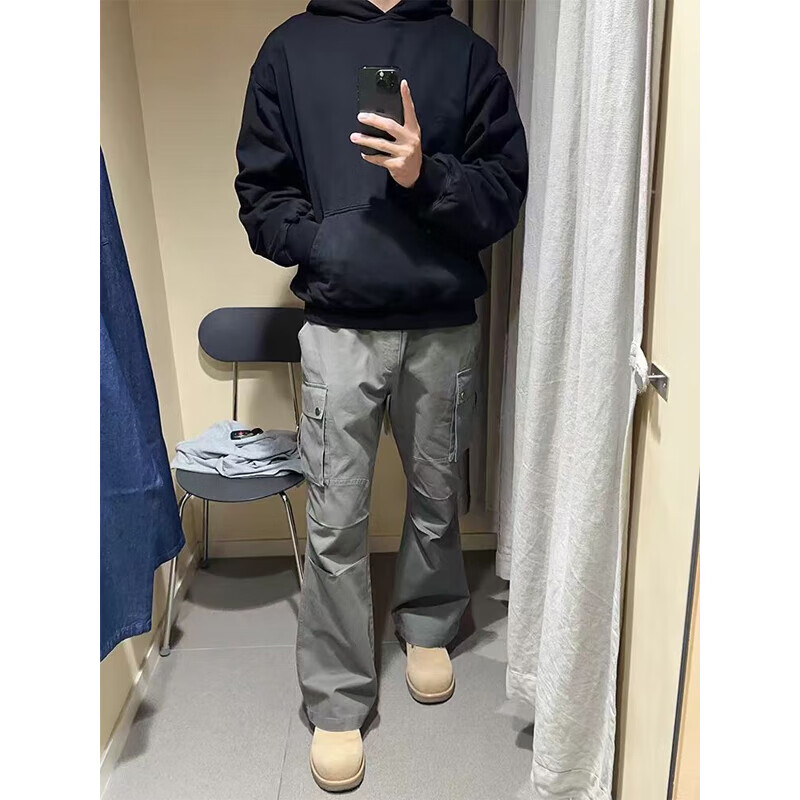  POUM 多口袋 男士工装裤