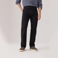Levi's李维斯25年秋冬男士四季恒温美式505标准直筒牛仔裤 黑色 28/32