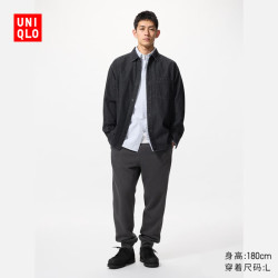 优衣库 男女装运动长裤休闲宽松常规款475382