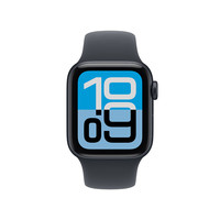 苹果 Apple Watch SE 3 智能手表 GPS版 40mm 午夜色 铝金属 午夜色运动型表带 M/L