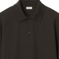 BURBERRY 博柏利 男式刺绣logo纯色舒适亲肤质感长袖polo衫