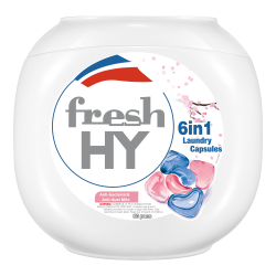绿劲 菁华freshHY清可新六合1洗衣凝珠除菌螨樱花持久留香