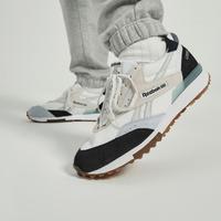 Reebok 锐步 男女LX2200运动休闲奶白熊猫鞋复古跑鞋