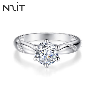 今日必买：N2it 挚爱通灵 莫桑钻戒 一克拉