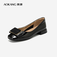  AOKANG/奥康 时尚方扣 女士单鞋