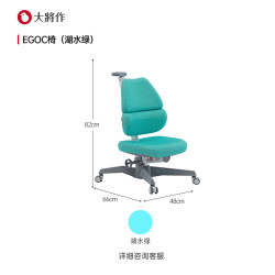 大将作 Kid2Youth EGOC儿童学习椅小椅子可升降家用座椅坐姿矫正防驼背椅