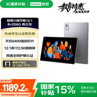联想 Lenovo 小新平板12.12.5K超清大屏 10200mAh长续航 影音娱乐学习 旗舰AI性能 8+256G灰