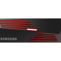 三星 SAMSUNG 990 PRO M.2 4TB固态硬盘 PCIe4.0 带散热片 7450MB/s读取适用于工作站 MZ-V9P4T0CW