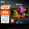 HKC 神盾系列 MG27Q 27英寸 IPS 显示器（2560×1440、180Hz、100%sRGB、HDR400）