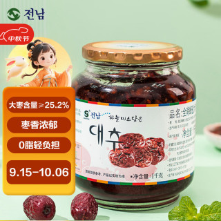 全南 蜂蜜红枣饮品1k 韩国养血安神补气血营养滋补养生膏 中秋
