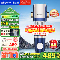 惠尔顿 WHEELTON 前置过滤器 P0038MAX 8T大通量反冲洗净水器自动刮洗升级抗菌
