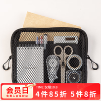 NITORI宜得利家居 便携护肤品化妆品收纳包数码配件收纳包电脑包 收纳包 L CG01 BK