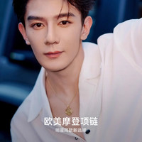 MISSOMA 罗马弧形硬币项链锁骨链 银色 RC-G-N8-NS-CH5-R