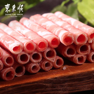 东来顺 羊肉卷组合 1000g 臻选羔羊切片200g*2袋+羔羊切片300g*2袋