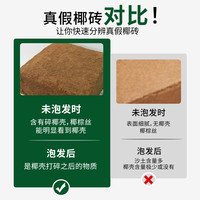 卡露亚 大块椰砖营养土种花通用型椰糠椰土壤绿植专用土椰壳耶砖花土种植