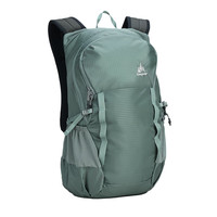 极地 轻便双肩包户外运动登山包旅行包多功能小容量通勤休闲背包20L 灰绿色