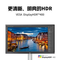 LG 27UP850K 27英寸 IPS 显示器（3840×2160、60Hz、95%DCI-P3、HDR400、Type-C 90W）