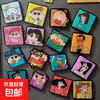 京喜自营-专用品牌 蜡笔小新 蜡笔系列 磁吸式可移动冰箱贴 双开门冰箱贴 随机两个