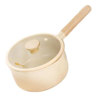 小熊 陶瓷有钛小奶锅 家用不粘锅 16cm 不含PFOA
