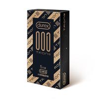杜蕾斯避孕套超薄001创TRON5只装套情趣用品 无色光面宽度55mm