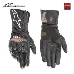 Alpinestars a星 SP-8 V3 摩托车骑行手套 S 黑白红1304