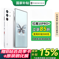 努比亚 红魔10 Pro+ 骁龙8至尊版移动平台 1.5K屏下摄像旗舰电竞游戏手机 白昼武士16GB+512GB