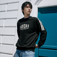 移动端：adidas 阿迪达斯 休闲圆领卫衣男女秋季新款adidas阿迪达斯官方轻运动KF5210