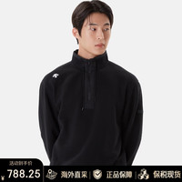 迪桑特（DESCENTE）迪桑特男女同款长袖春秋款休闲运动百搭长袖卫衣黑色 L (100)