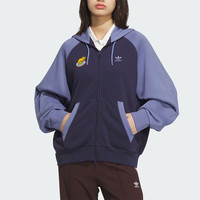 移动端：adidas 阿迪达斯 三叶草女装2025秋季新款STREET HJ外套夹克JL7525