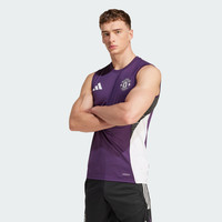 移动端：adidas 阿迪达斯 曼联速干足球训练运动无袖球衣男装夏季新款adidas阿迪达斯官方