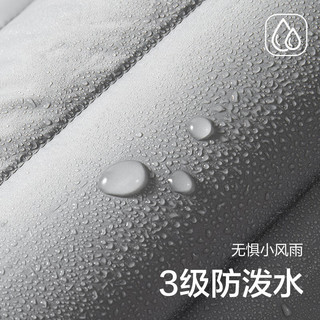 网易严选2590鸭绒轻暖羽绒服保暖0压感防泼水蓄热抗菌外套抗静电 A款25秋冬90鲜绒立领-水墨黑 2XL
