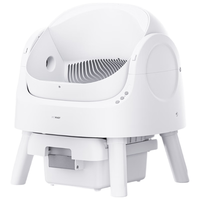 PETPIVOT【摇篮盆】 开放式全自动猫砂盆大型智能猫厕所一键清理自动铲屎