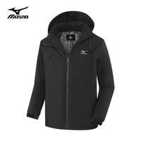 Mizuno美津浓户外棉衣男棉服夹克外套连帽棉袄防风保暖登山棉袄