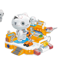 inbrixx 积乎 一群喵机器喵系列 885020 年糕的机器喵