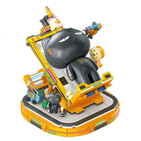 inbrixx 积乎 一群喵机器喵系列 885023 乌龙的机器喵