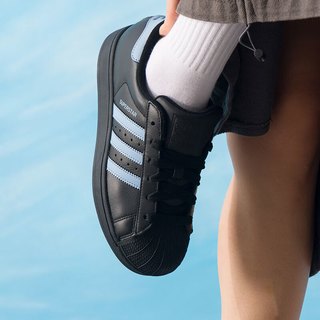 adidas阿迪达斯三叶草男女SUPERSTAR II贝壳头板鞋运动鞋JS1338 JQ3222 43