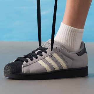 adidas阿迪达斯三叶草男女SUPERSTAR II贝壳头板鞋运动鞋JS1338 JQ3222 43