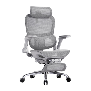 移动端、京东百亿补贴：西昊 B300Pro 人体工学椅电竞椅办公椅电脑椅人工力学座椅宿舍久坐 B300Pro灰脚踏+147°后仰+6D扶手