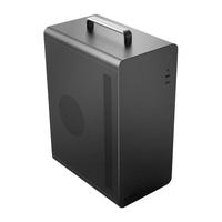 EMACHINES宏碁Acer U200办公机箱商公简约便携台式机手提迷你桌面机箱电脑小机箱 matx主板/USB3.0 宏碁U200黑色带提手