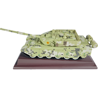 钢铁意志99A主战坦克1:30/35合金成品模型军事摆件展览退伍纪念男生 1:35沙漠数码-铝盒-带底座