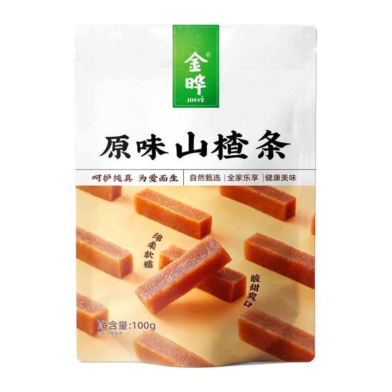 金晔 0添加剂山楂条 原味 100g