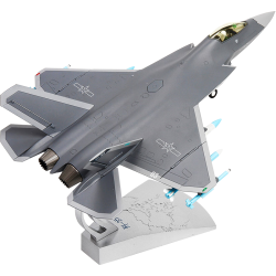 terebo 1:48歼35飞机模型歼35舰载机航空文创合金仿真珠海航展纪念精品版