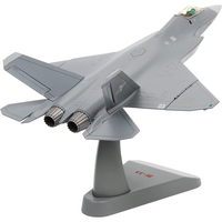 terebo特尔博1:60歼35战斗机飞机模型仿真合金歼35舰载机 阅兵版