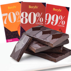 倍乐思 Beryl's 含70%可可 黑巧克力 90g