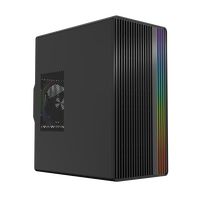 玩嘉 风琴黑色电脑机箱台式机matx小机箱 玻璃侧透/支持240水冷/背线/USB3.0/独立电源仓/防尘易清洗 工匠2 黑色(MATX主板)